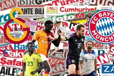 Davinson Sánchez no pudo contra Harry Kane en la Champions League.