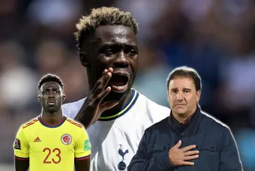Davinson Sánchez no quiere quedarse afuera de la Selección Colombia en septiembre de 2023.