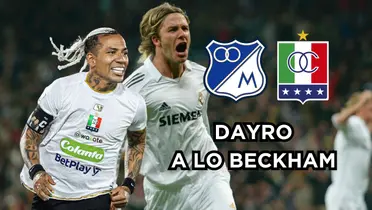 Dayro amargó a todo Millonarios FC. Foto de Beckham tomada de Planeta Real Madrid.
