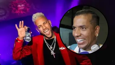 Dayro le seguirá los pasos a Neymar. Foto de Neymar de La Nación y Dayro de Radio Munera.
