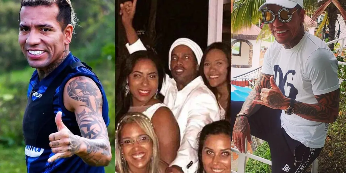 Dayro Moreno es conocido por su fama de fiestero y se podría decir que ha hecho rumbas que no se le conocen a Ronaldinho a quien también le gusta alargar la noche.