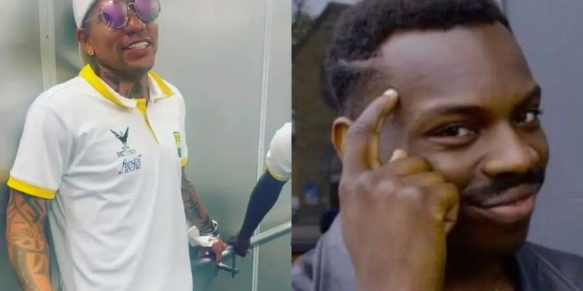 Dayro Moreno fue víctima de un acertijo que le preguntó su compañero Sherman Cárdenas; pero el delantero no supo responder y su reacción generó muchas risas en las redes sociales.