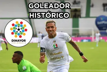   Dayro Moreno hace historia en el fútbol de Colombia y la DIMAYOR lo reconoce.
