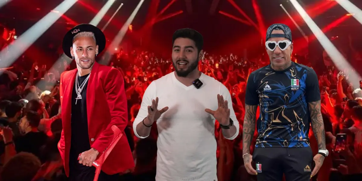 Dayro Moreno se ha dado sus grandes lujos en tema de fiestas como su colega Neymar.