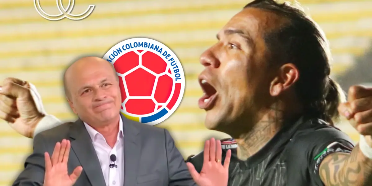 Dayro Moreno suena para la Selección y Vélez ya dijo lo que piensa sobre su posible regreso. Foto: Once Caldas, Escudoteca y Captura de Win Sports