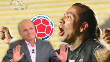 Dayro Moreno suena para la Selección y Vélez ya dijo lo que piensa sobre su posible regreso. Foto: Once Caldas, Escudoteca y Captura de Win Sports