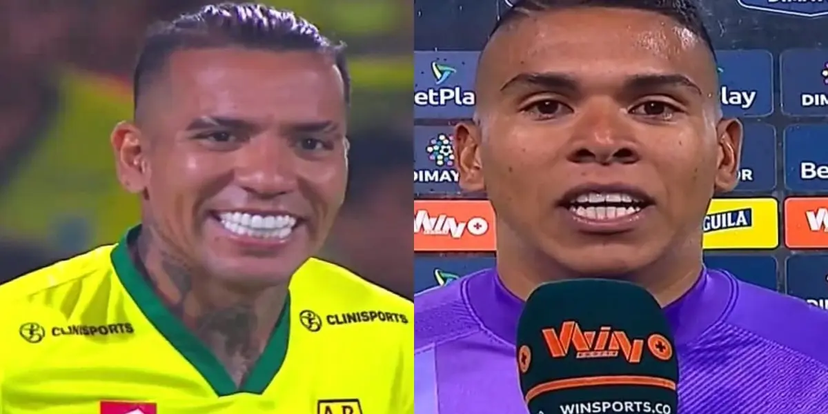 Dayro Moreno tuvo un partido destacado contra su ex equipo Atlético Nacional y Kevin Mier valoró cuál fue el jugador del Bucaramanga que lo complicó.