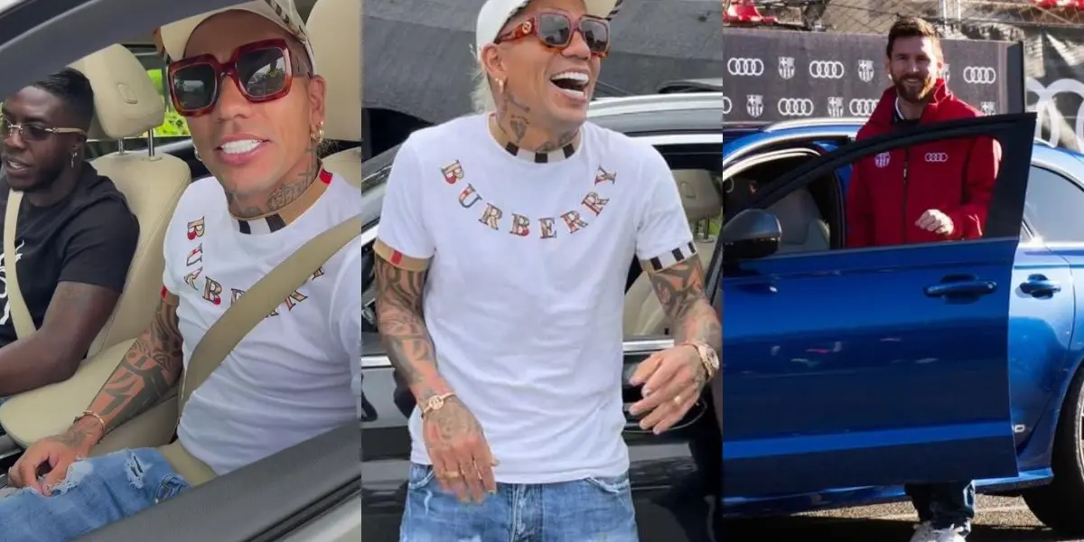 Dayro Morneo se hizo viral al presumir en un vídeo una camioneta de lujo que es usada por cracks como Lionel Messi.