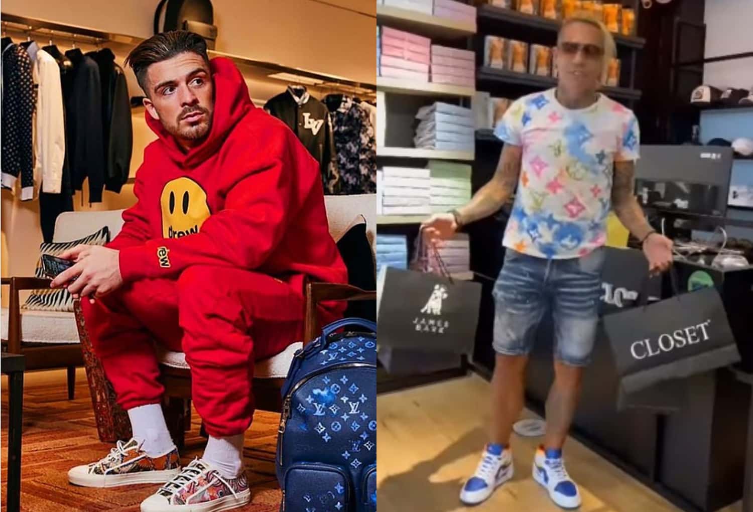Dayro presumió en redes que utiliza marcas de alta gama, engalanado de una particular pinta; llegando a hacerle competencia indirecta al jugador inglés Jack Grealish en temas vinculados a la moda fashion.