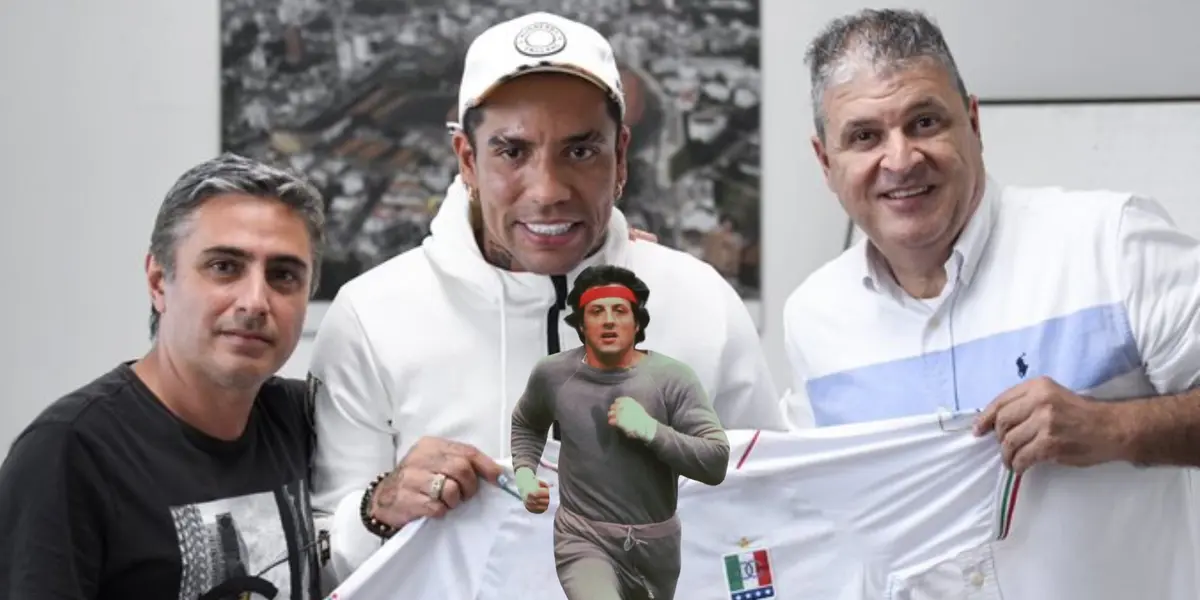 Dayro rumbo a ser el goleador número 1 del FPC. Foto de Dayro Moreno tomada de Twitter @oncecaldas, Rocky de British GQ.