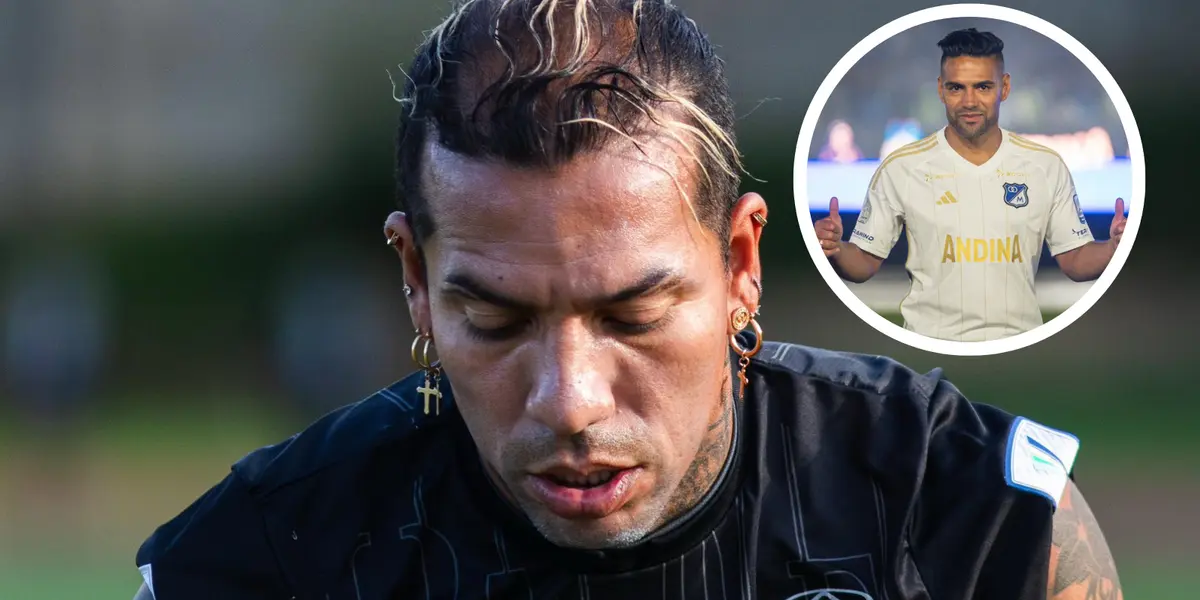 Dayro volvió a romper una marca y no dudó en enviarle un mensaje directo a Falcao.