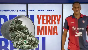 De costar $126 mil millones, el nuevo valor de Yerry Mina ahora en el Cagliari