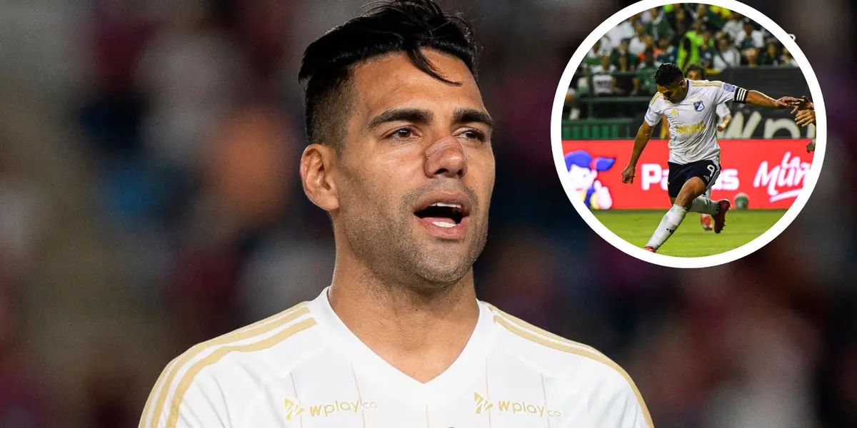 ¡De no creer! Este fue el pedido de los hinchas de Millos a Falcao en El Campín