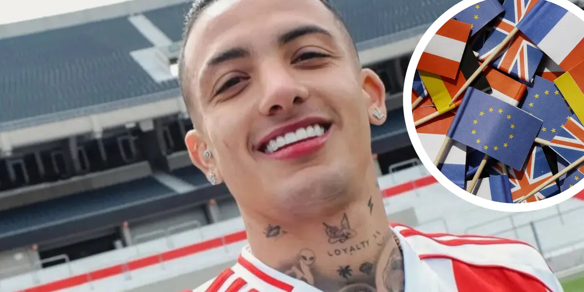 De River a Europa: club histórico busca a Kevin Castaño, joya de $14 millones.  Foto: Pexels y River Plate