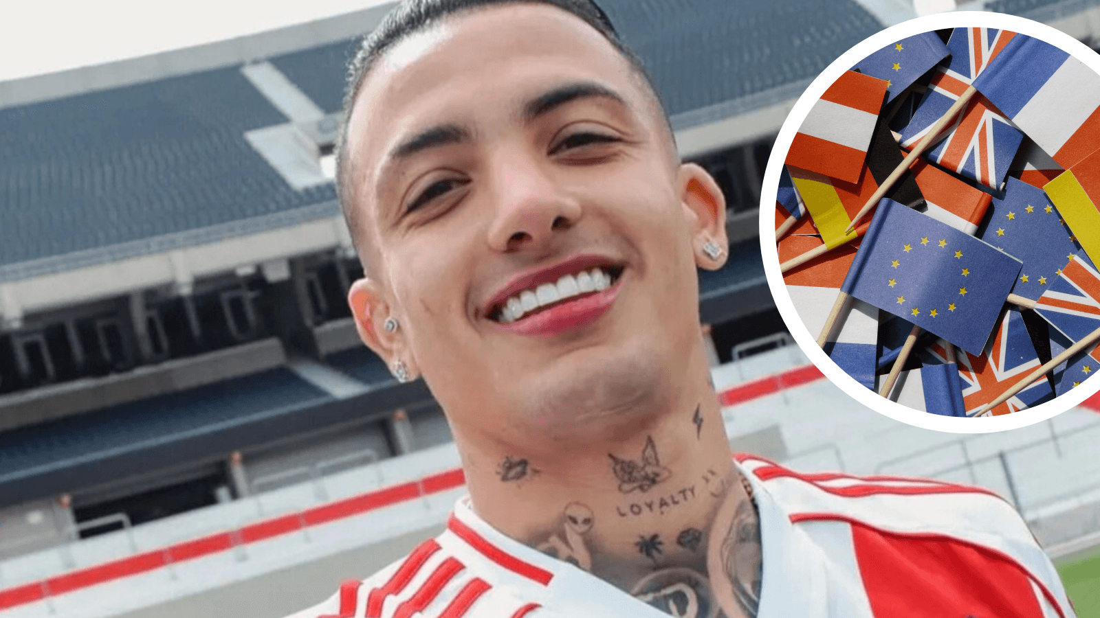 De River a Europa: club histórico busca a Kevin Castaño, joya de $14 millones. Foto: Pexels y River Plate
