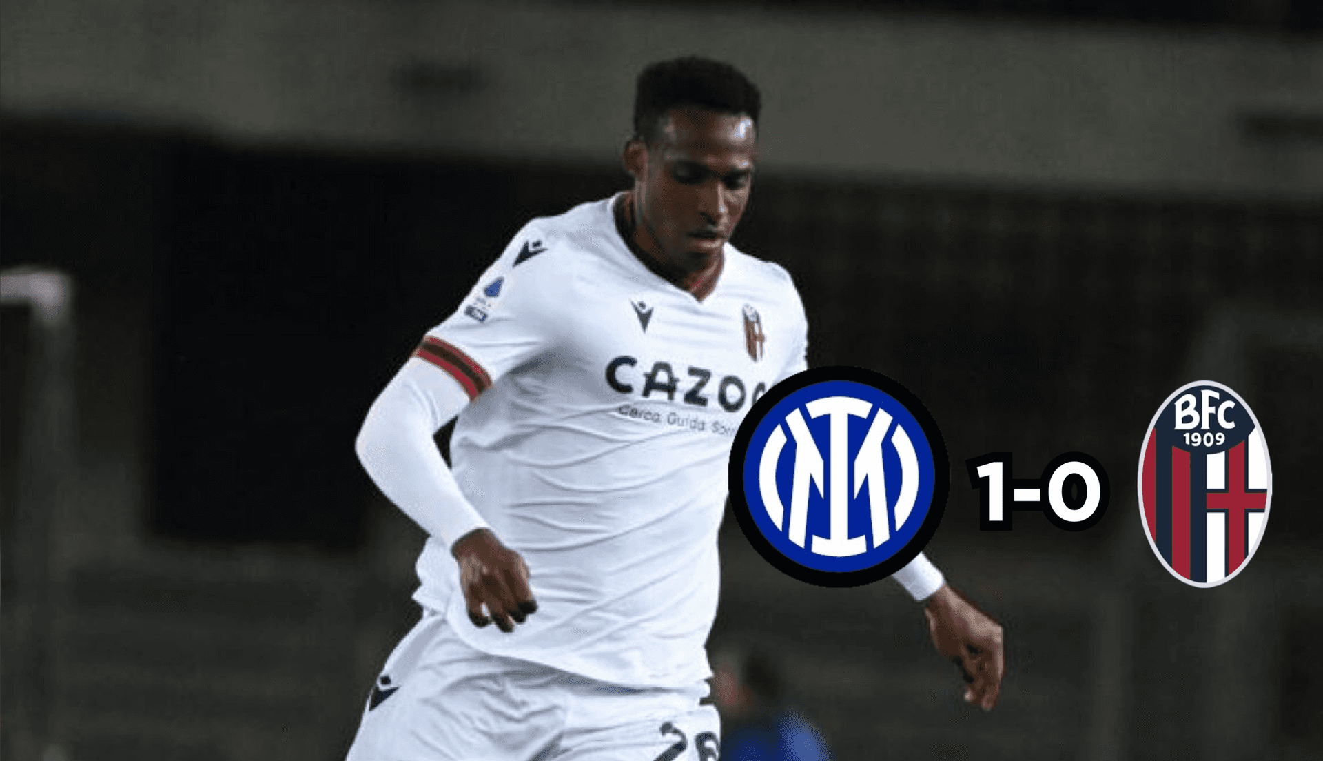 Defensor fue titular los 90 minutos en la derrota de su equipo. FOTO: 'X'
