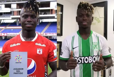 Déinner Quiñones es un jugador que tiene pasado en Atlético Nacional y hay novedades referente a su caso.