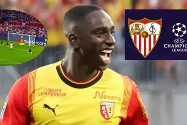 Deiver Machado es titular en el empate parcial de Lens ante Sevilla en Champions League-