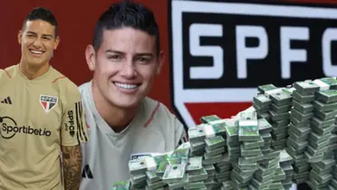 Dejó botado a Sao Paulo y se reveló los millones que le deben a James Rodríguez (Foto tomada de RCN)