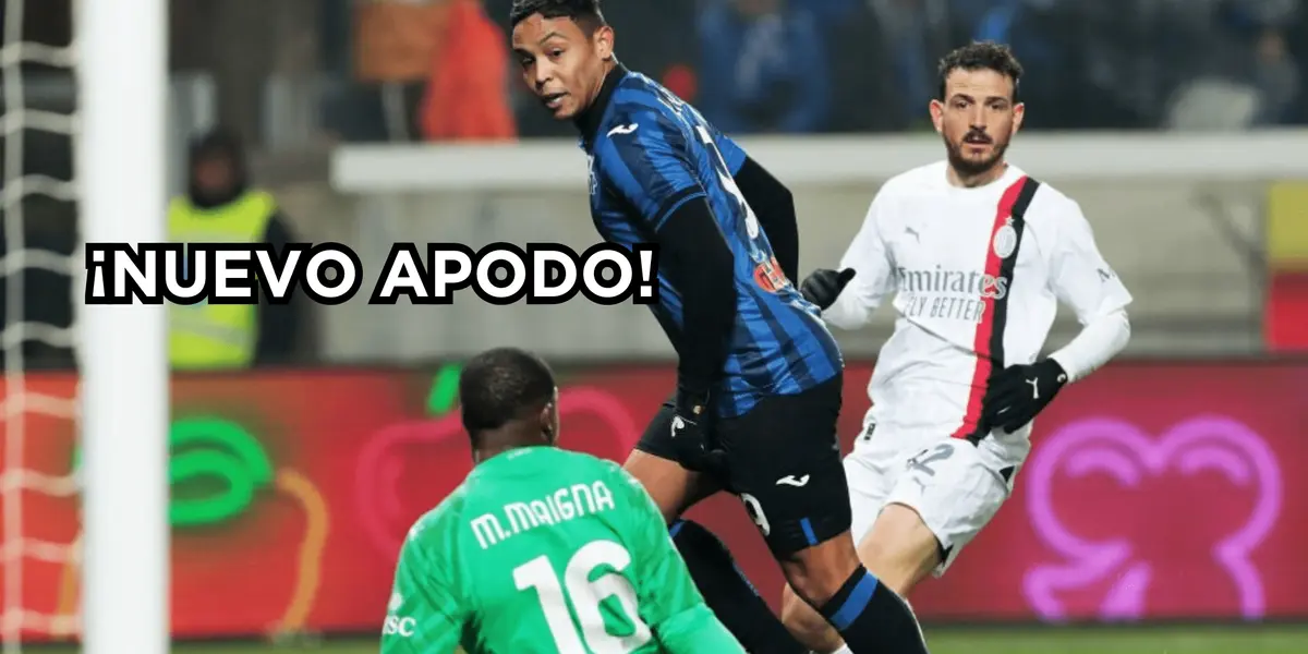 Delantero colombiano anotó un gol de antología en Italia.