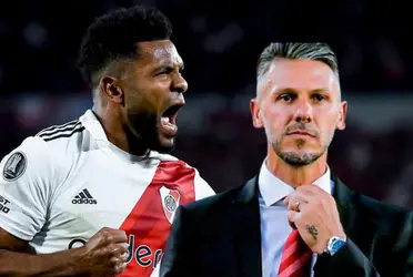 Delantero colombiano definió si Borja será titular en el conjunto ‘Millonario’.