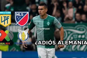 Delantero colombiano dejaría Alemania, para volver a Sudamérica.