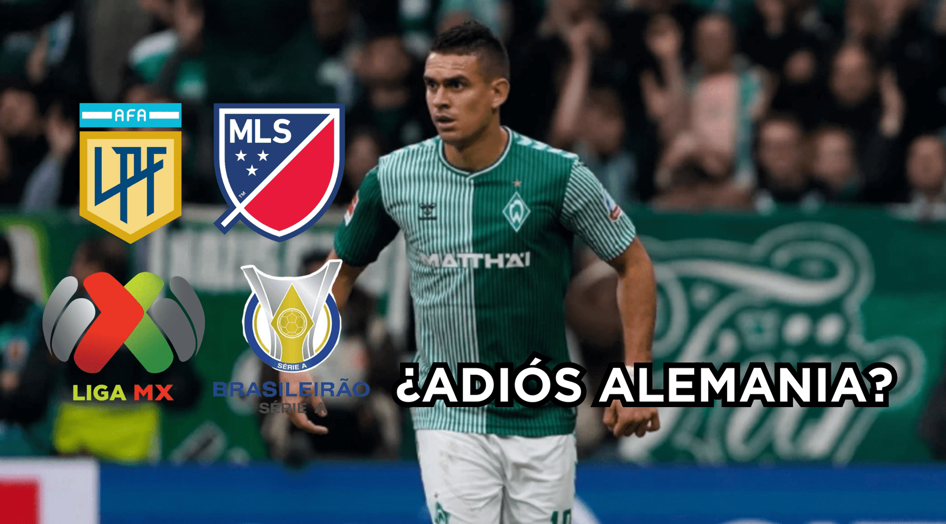 Delantero colombiano dejaría Alemania, para volver a Sudamérica.