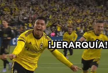 Delantero colombiano facturo en gran medida con la camiseta del Columbus Crew.