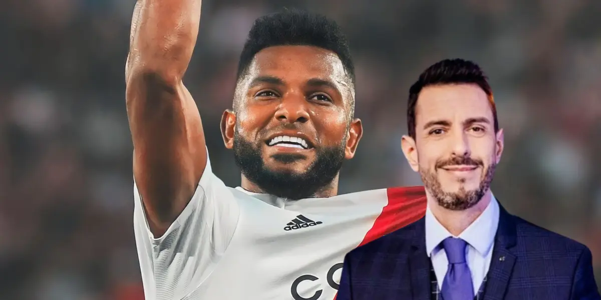 Delantero colombiano la rompe en el fútbol argentino con River Plate.