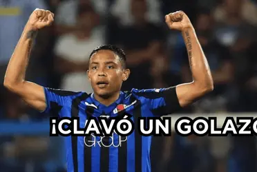 Delantero colombiano volvió a marcar en la Serie A de Italia.