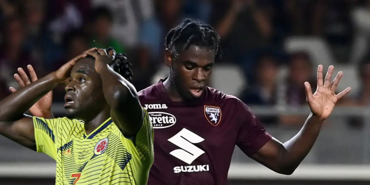Delantero colombiano y una ingrata noticia que tuvo en Italia con su equipo, Torino.