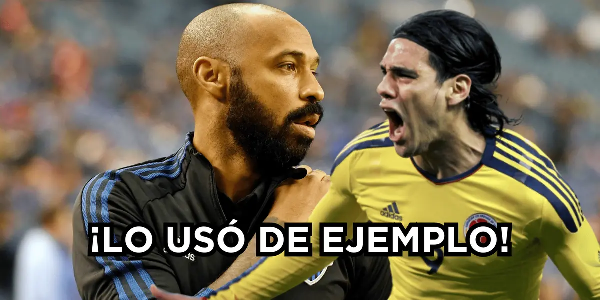 Delantero francés vio videos de Radamel Falcao gracias a ‘Tití’ Henry.