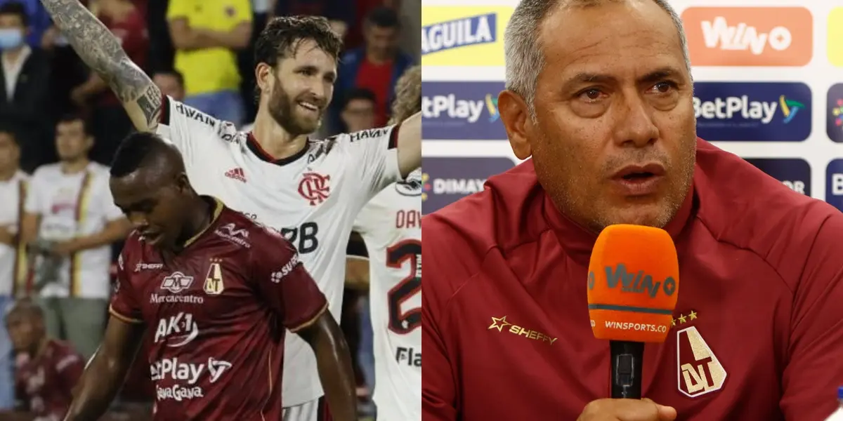 Deportes Tolima cayó en su casa contra el Flamengo por la Copa Libertadores 2022.