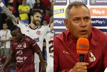 Deportes Tolima cayó en su casa contra el Flamengo por la Copa Libertadores 2022.