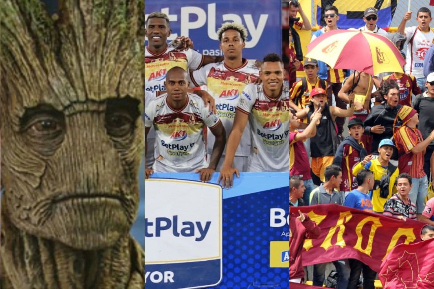 Deportes Tolima está empatando 1-1 ante Deportes Tolima en la liga Betplay