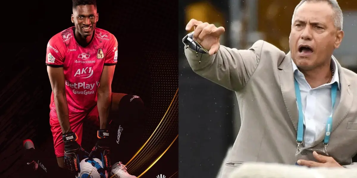 Deportes Tolima perdió en la Copa Libertadores y Alexander Domínguez volvió a quedar comprometido en su trabajo.