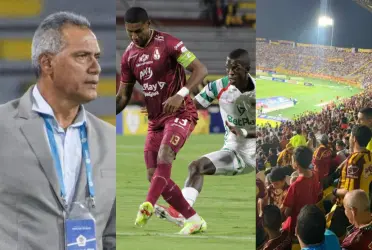 Deportes Tolima no pudo pasar del empate ante Cortuluá en el partido disputado en Ibagué 