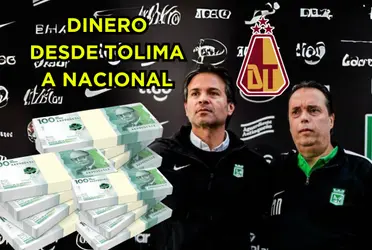 Deportes Tolima se hace dueño de un jugador de Atlético Nacional.