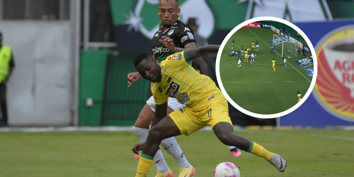 Deportivo Cali vs Bucaramanga Foto: El País y Captura de Win Sports