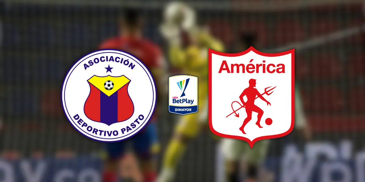 Deportivo Pasto vs América de Cali Foto: El Deportivo y Escudoteca PN