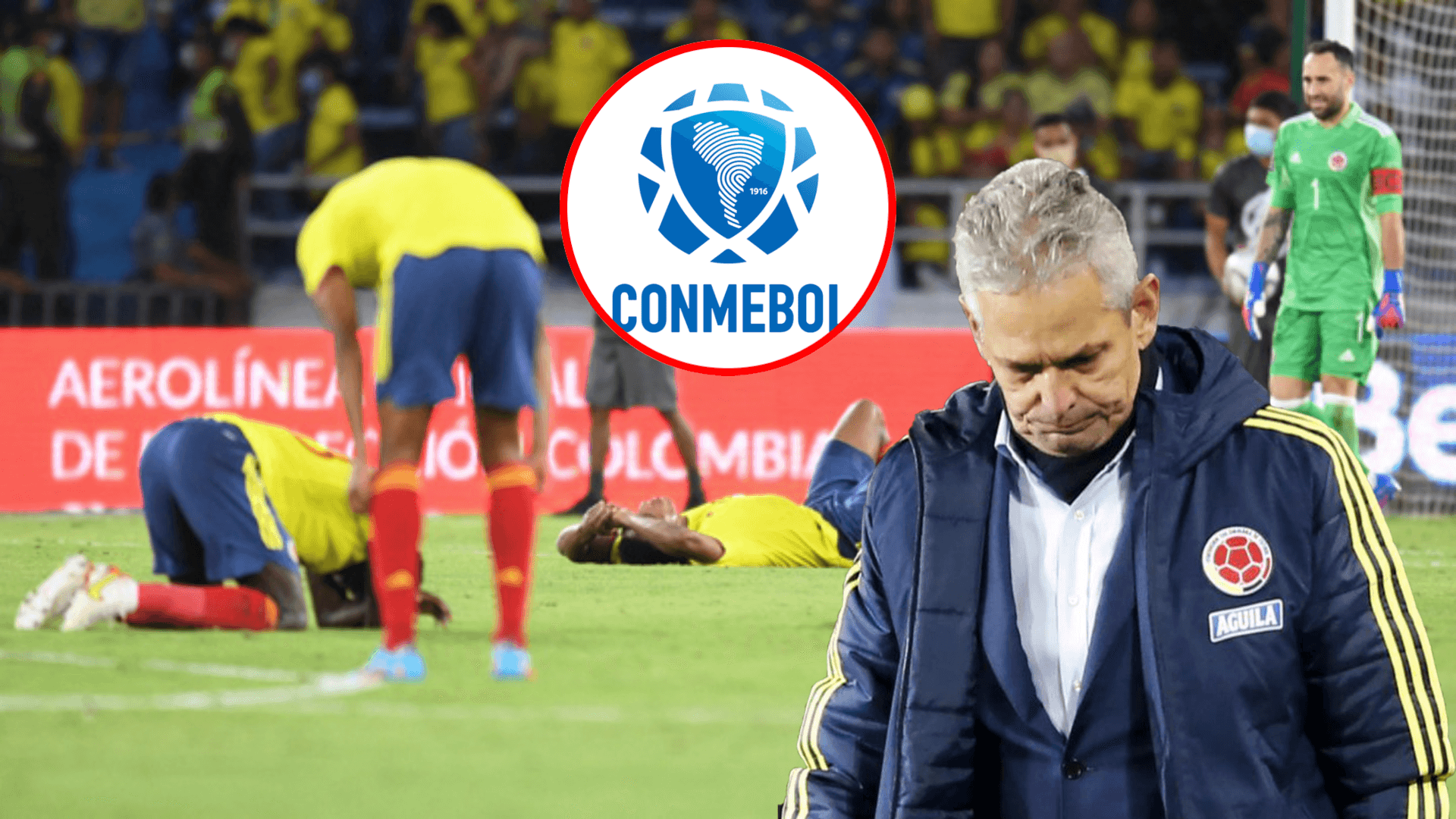 Derrota de la selección Colombia - Fotos: Conmebol, Semana y La Opinión