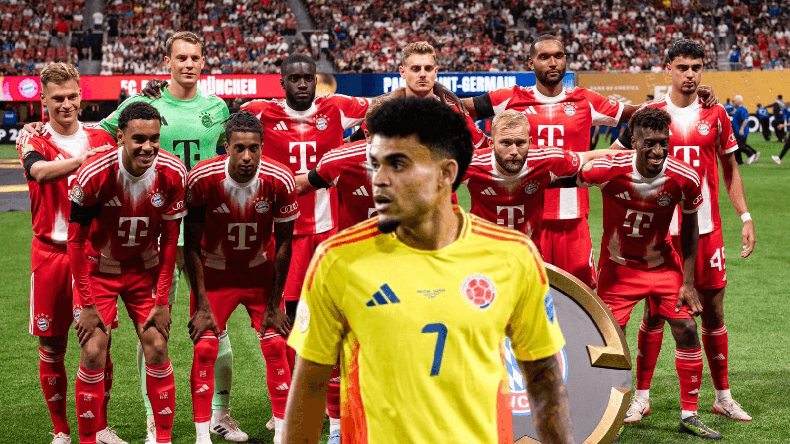 Desde Alemania tenían esta propuesta en las manos de Luis Díaz y este dinero pondrían Foto: FC Bayern y Luis Díaz