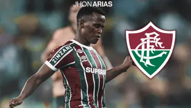 Desde Brasil lanzan elogio a Jhon Arias que en Colombia muchos siguen ignorando. Foto: Escudoteca y Fluminense