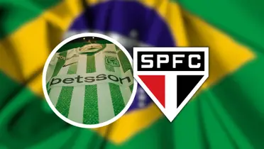 Desde Brasil opinan sobre Nacional y São Paulo y ya definen quién tiene más presión Foto: Escudoteca, Nacionaloficial y Pexels