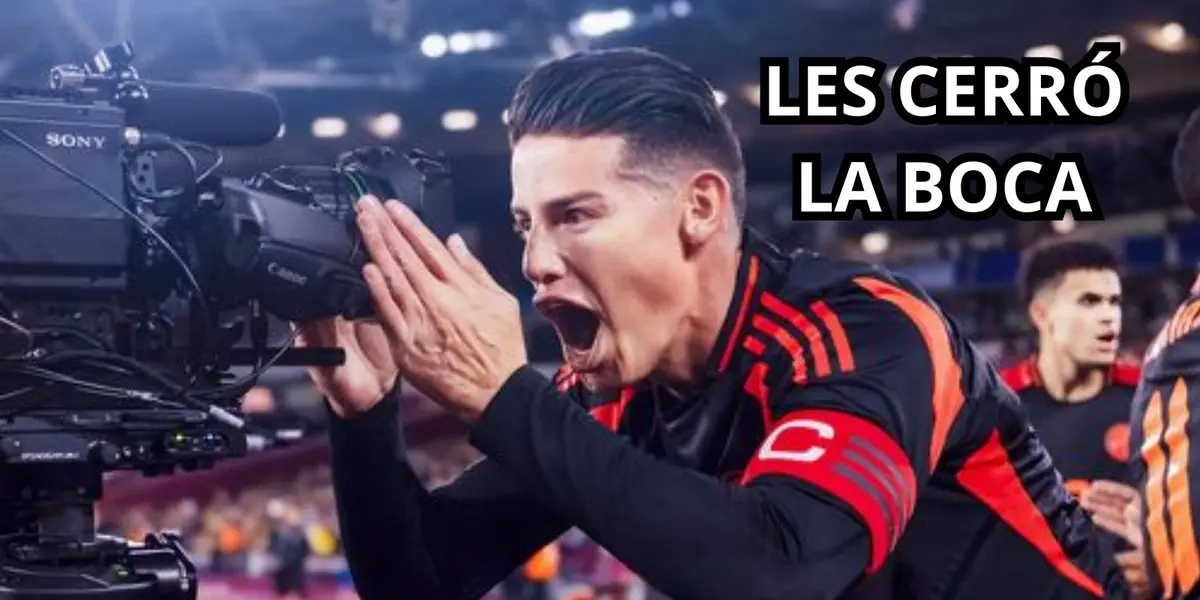 Desde España no paran de elogiar a James. Foto tomada de Facebook LUCKY Futbolero.