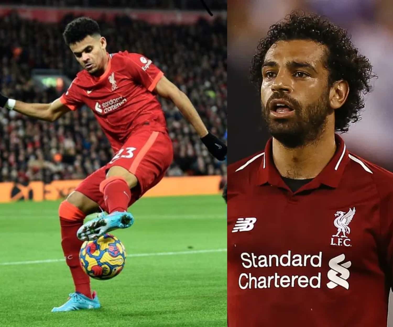 Desde la llegada del colombiano, Salah a visto su rol en el equipo y tomó una decisión para su futuro.