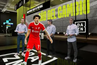 Desde la transmisión del medio DAZN habbo importantes comentarios sobre Luis Díaz en sus 33 minutos de juego con Liverpool.