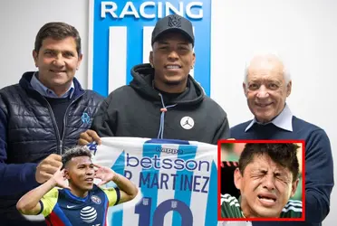 Desde México hay llantos tras ver que Roger Martínez la rompe con el Racing Club de Argentina.