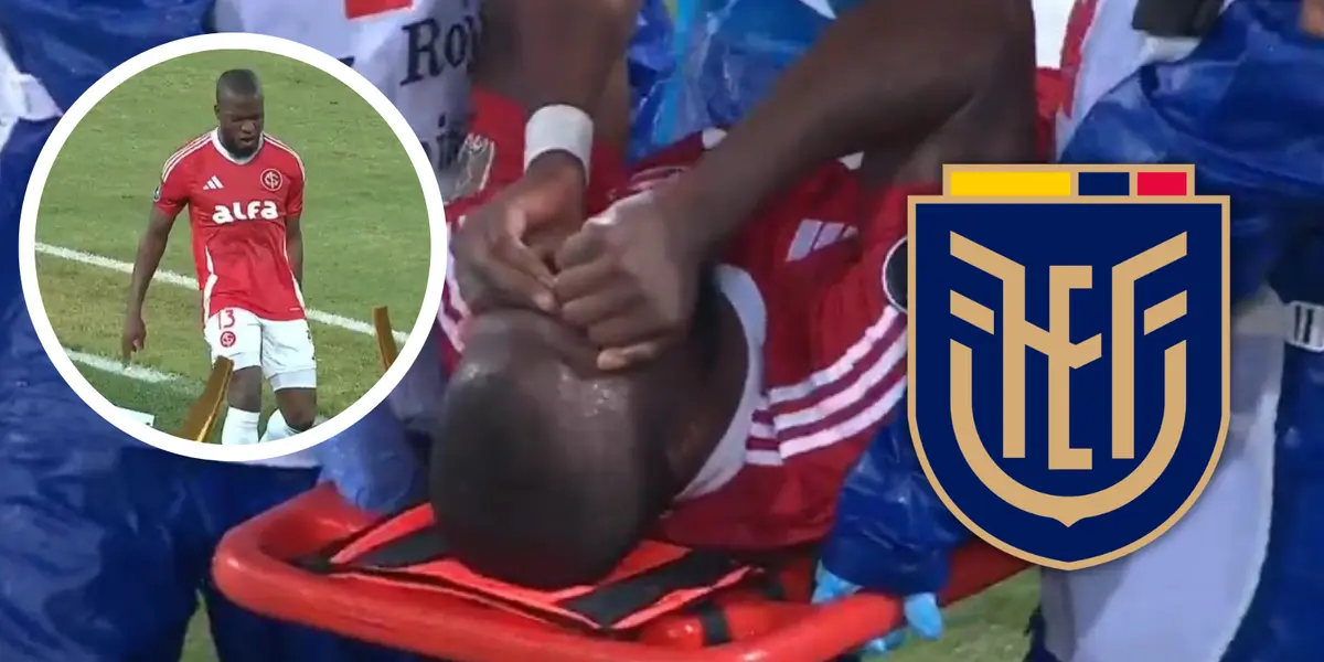 Después de complicar a Colombia, Enner Valencia vuelve a ser noticia por una dolorosa razón. Foto: Captura de ESPN y Escudoteca