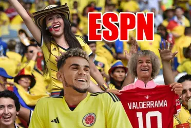 Destacada figura de ESPN está de visita en Colombia y no paró en elogios con Carlos Valderrama y Luis Díaz.